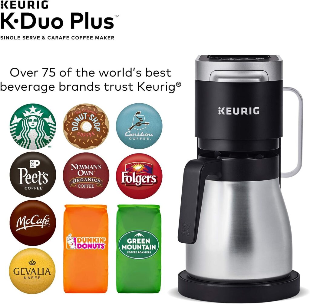 Keurig® K-Duo Plus™ Single Serve  Carafe Coffee Maker