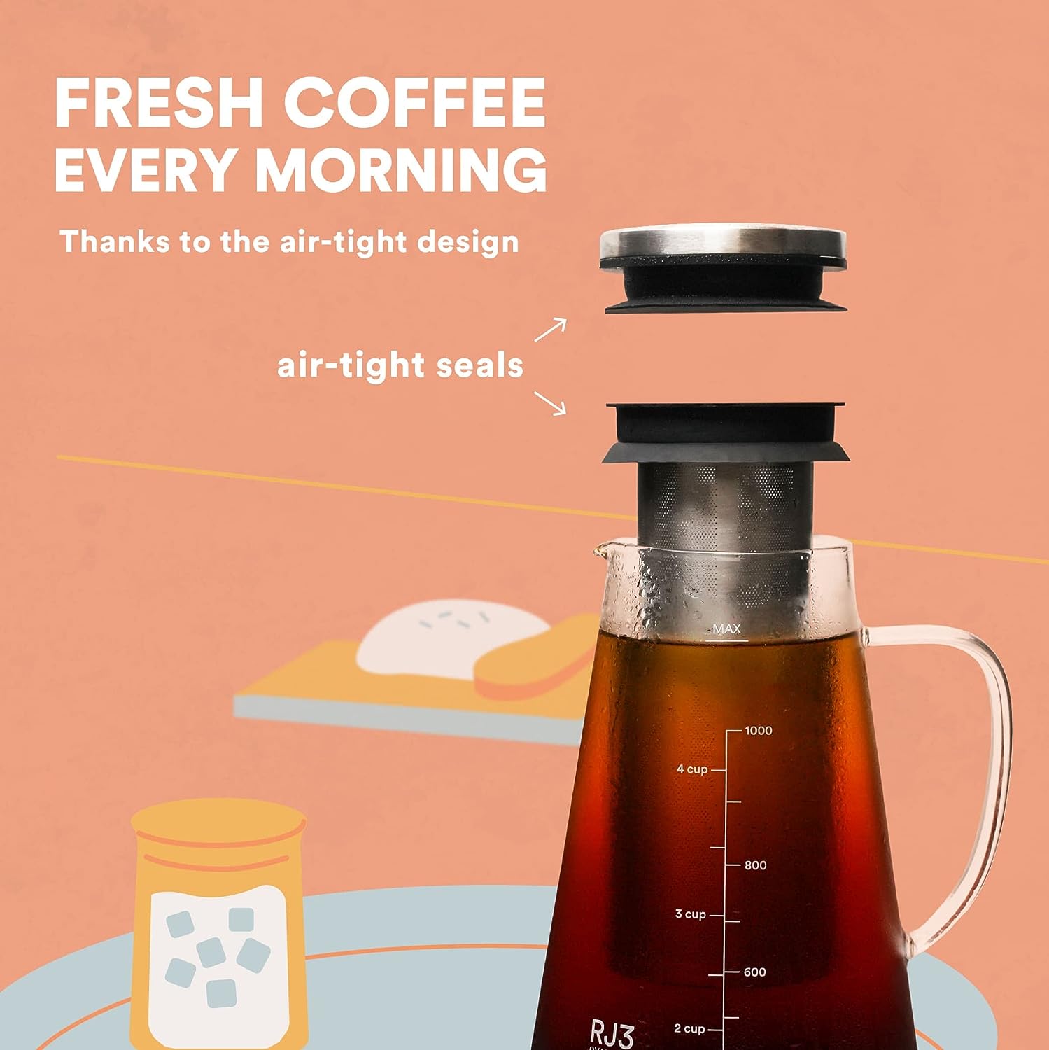 Airtight Cold Brew Iced Coffee Maker Review