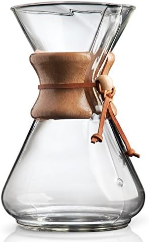 Chemex Pour-Over Glass Coffeemaker - Classic Series - 10-Cup - Exclusive Packaging