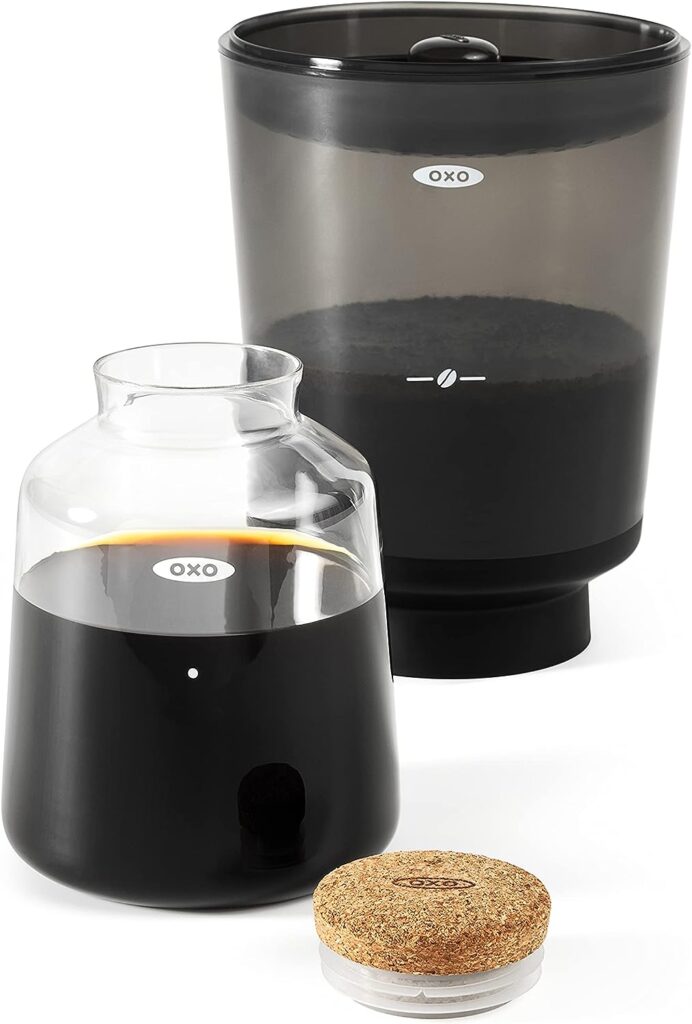 OXO Brew Compact Cold Brew Coffee Maker,Black
