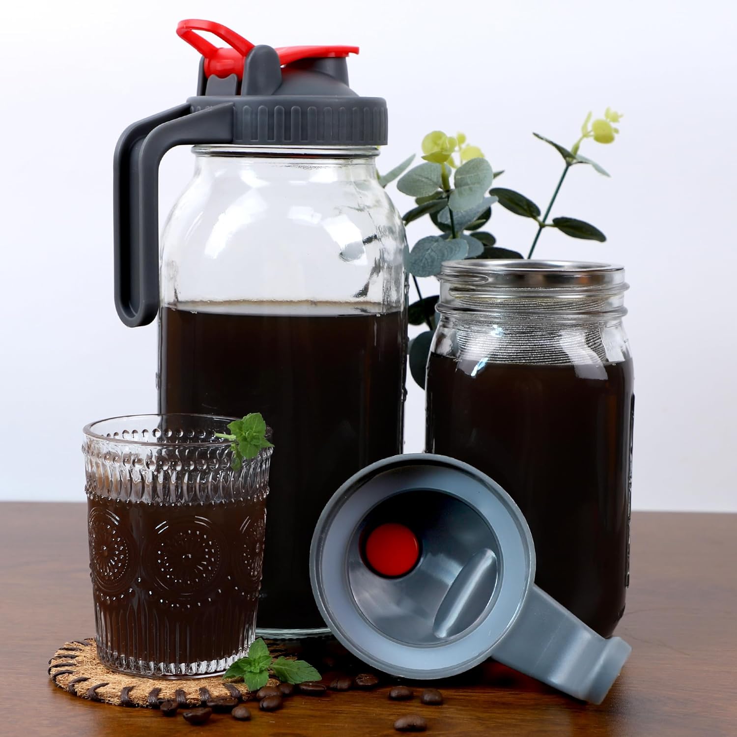 GMSWEET Cold Brew Coffee Maker Mason Jar Review
